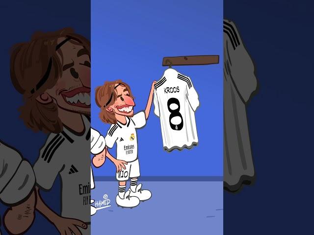 We only have two more matches to see Toni Kroos in Real Madrid kit. 