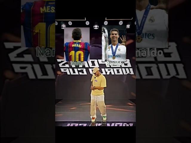 Messi or ronaldo#shortvideo #foryou #