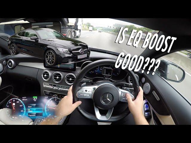 2018 Mercedes C200 EQ BOOST DRIVING POV/REVIEW