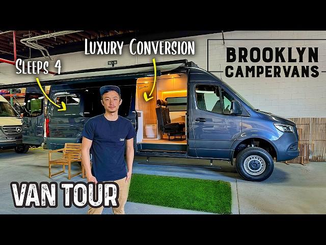 VAN TOUR | Luxury Scandinavian Design Custom Camper Van Build