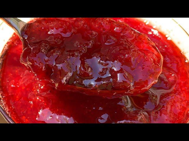 Клубничный джем или конфитюр без загустителей ,стойкий цвет| Strawberry Jam | Ելակի ջեմ