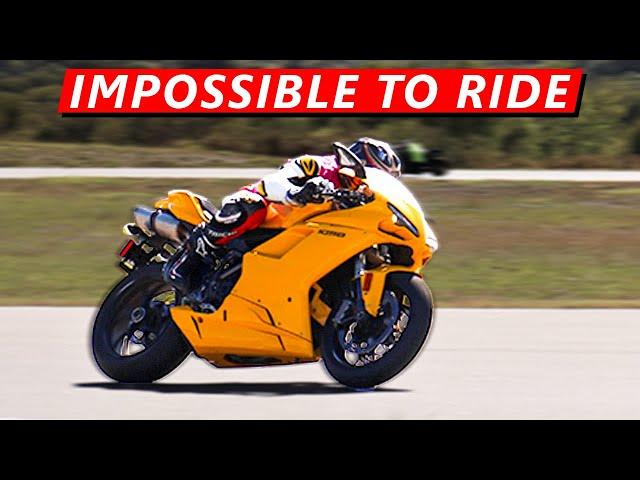 Ducati 1098 ON TRACK REVIEW! (Total Deathtrap...)