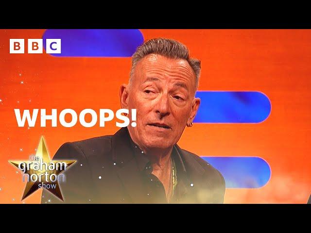 Live show mistakes don't worry Bruce Springsteen! | The Graham Norton Show - BBC