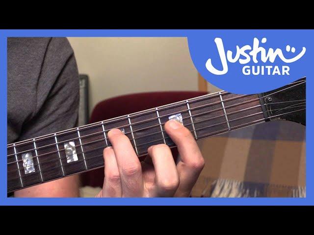 10 Basic Jazz Chords - Guitar Tutorials - JustinGuitar [JA-001]