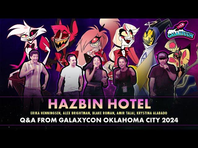 Hazbin Hotel Q&A | GalaxyCon Oklahoma City 2024 | Erika Henningsen, Alex Brightman, Blake Roman