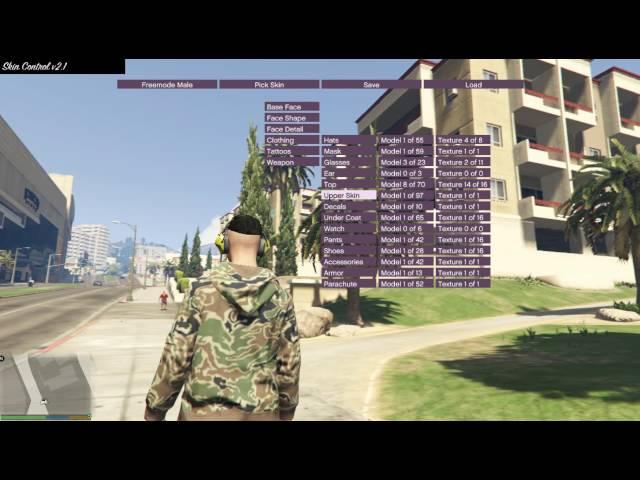 Как сделать крутой скин в gta 5