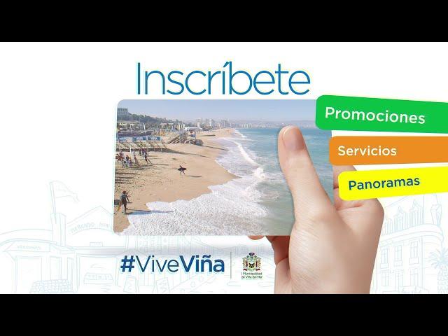 Club de Beneficios #ViveViña, obtén tu Tarjeta. ONLINE Viña del Mar Chile