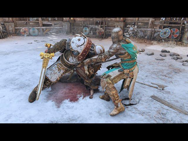 For Honor - цельнометаллический вождь!