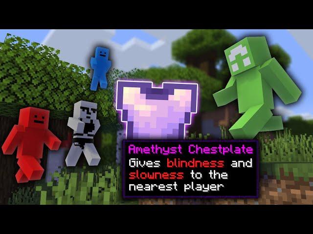 Minecraft Manhunt, But Amethyst Is OP...