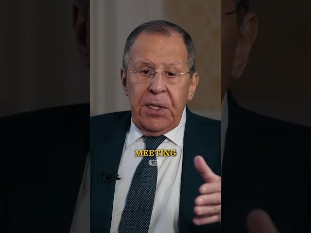 Sergey Lavrov Recounts His Meeting With Tony Blinken