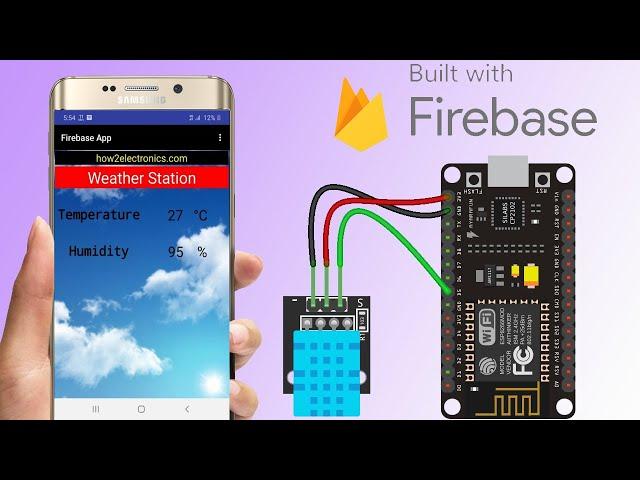 Google Firebase & ESP8266 Complete Guide - Sending/Receiving Data from ESP8266 & Firebase