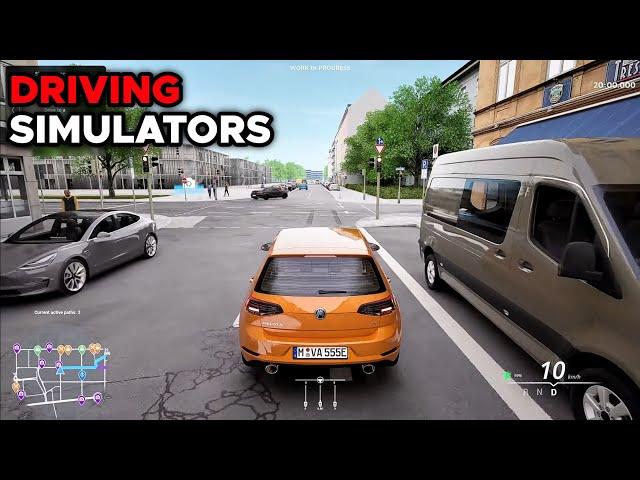 TOP 10 Best Driving Simulator Games for PC to Play in 2023!