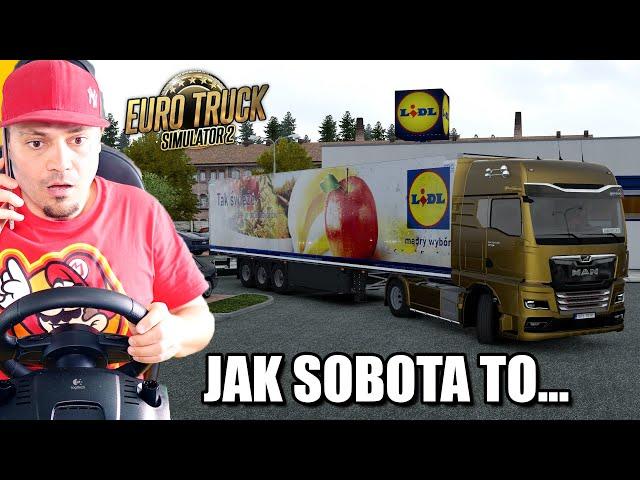  Zacząłem pracować DLA LIDL'A! *jak sobota to, tylko do...* | Euro Truck Simulator 2