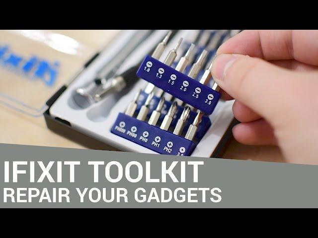 iFixIt iPhone & Gadget Repair Toolkit & Screwdriver Set