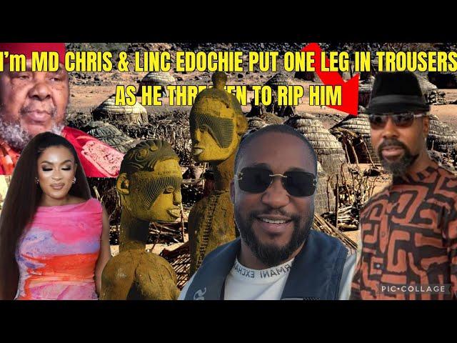 QUEENMAY BILLIONAIRE MAN MD CHRIS & LINC EDOCHIE PUT ONE LEG IN TROUSERS AS HE THR3ATEN TO R!P HIM