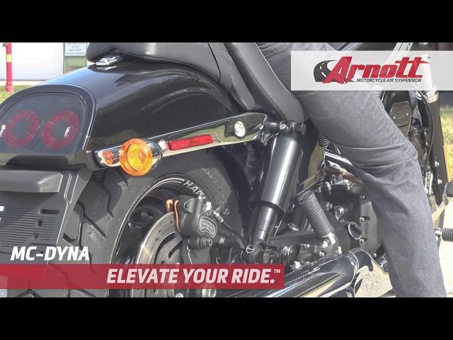 See Arnott Ultimate Ride Kit In Action on a 2017 Harley-Davidson® Dyna®