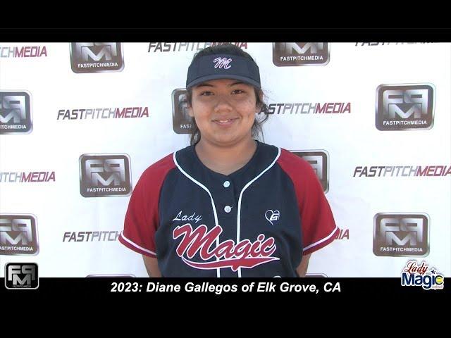 2023 Diane Gallegos Third Base Softball Skills Video - Lady Magic Jaquez