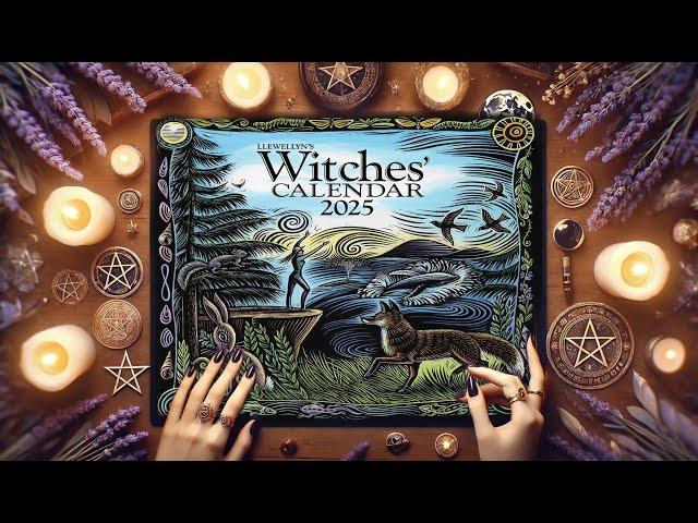  Llewellyn's Witches Calendar 2025 Review️