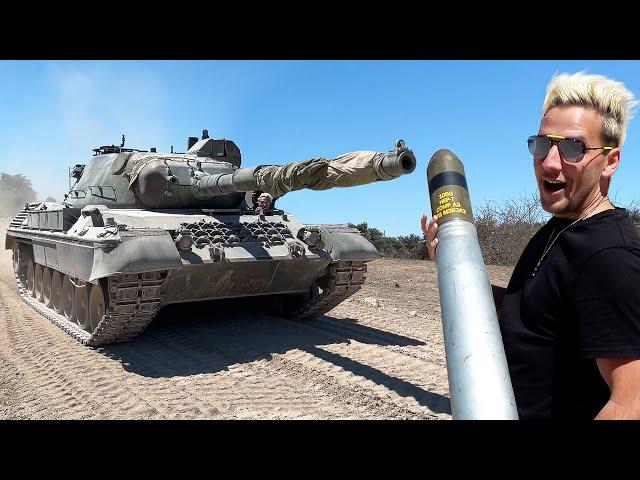 Driving and Shooting a TANK