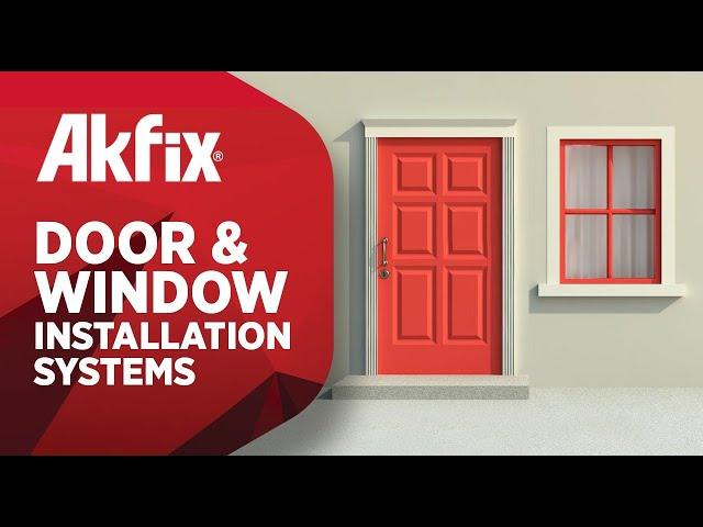 We produce permanent solutions for the installation of Door and Window Systems