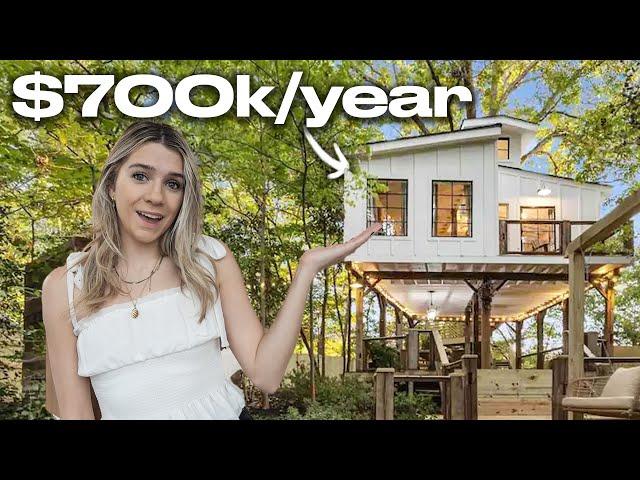 This Treehouse Makes $700k Per Year... Here's How
