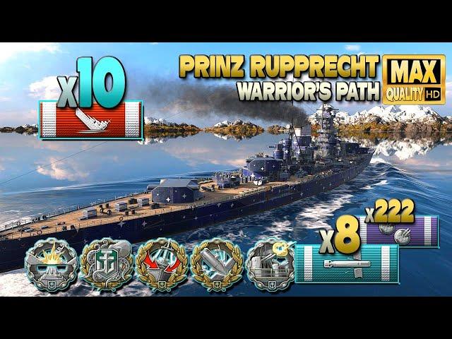 Prinz Rupprecht: 10 ships destroyed - World of Warships