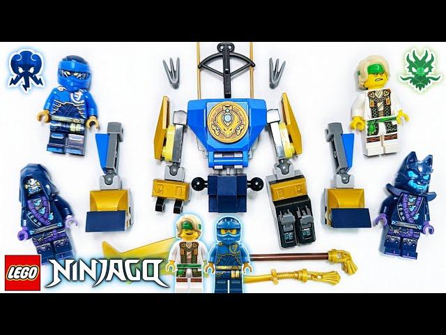 Lego Jay's Mech Battle | Master Lloyd | Lego Ninjago Dragons Rising Set 71805