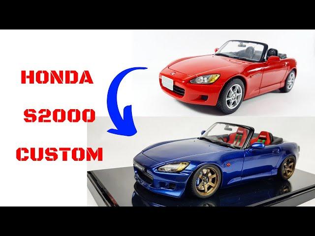 How to Customise and Restore a Honda S2000 Maisto 1/18 diecast model car