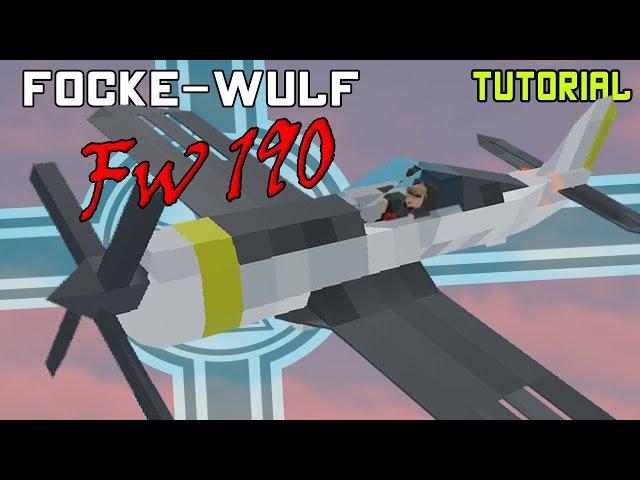 Fw 190 | Plane Crazy - Tutorial