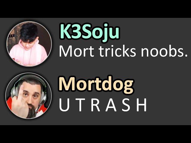 K3Soju Gets Caught Talking Trash by Mortdog