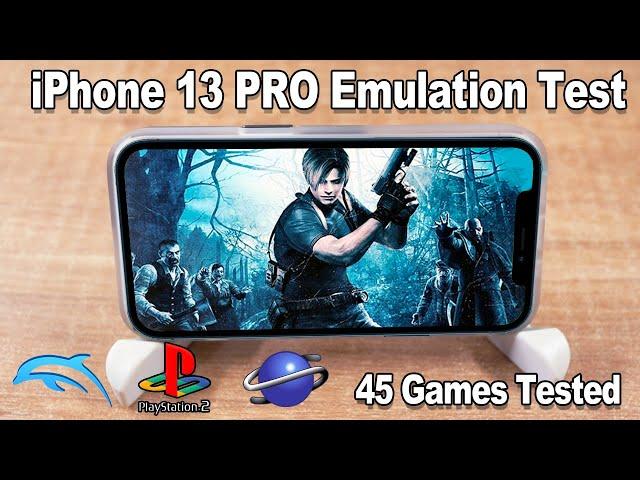 45 Games Tested On iPhone 13 Pro! PS2 PSP GameCube Wii Saturn N64 Dreamcast Emulation Test!