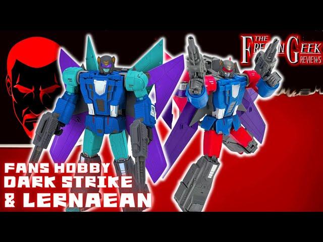 Fans Hobby DARK STRIKE & LERNAEAN (Dark Wing & Hydra) : EmGo's Transformers Reviews N' Stuff