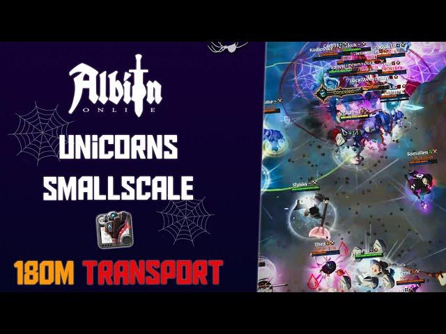 We Catch Transport 20v45+ 180M Profit / Unicorns SmallScale / Albion Online