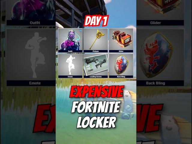 MOST EXPENSIVE  #fortnite #fortnitelocker #expensive