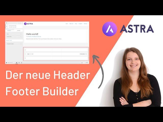 NEU: Der Astra Header Footer Builder [erster Eindruck]