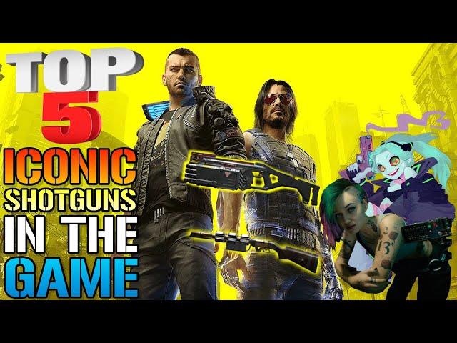 Cyberpunk 2077: Top 5 ICONIC Shotguns You Need To Get! BEST Shotguns In The GAME! (Location Guide)