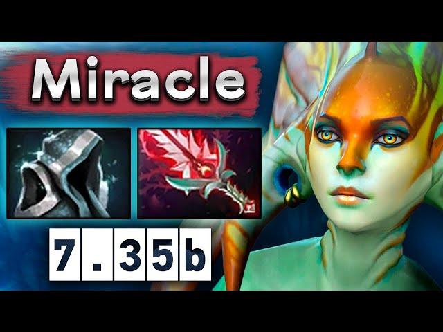 Миракл на Наге против магического урона! - Miracle Naga Siren 7.35 DOTA 2