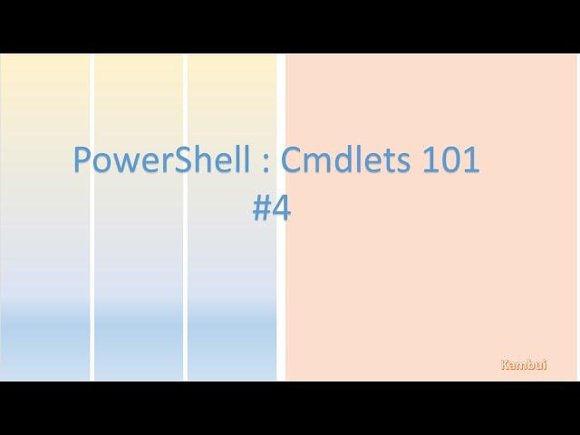 Powershell Pipeline