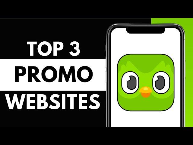 Duolingo Promo Codes - TOP 3 COUPON CODE WEBSITES (2025)