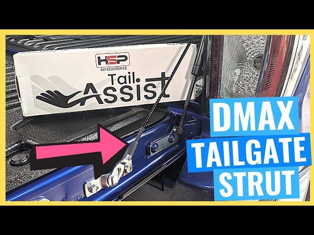 ISUZU D-MAX HSP Tailgate Assist Tailgate Struts Ute Install - 2021 DMAX X-TERRAIN Build Series #1