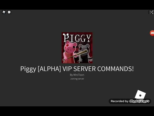 VIP Commands in piggy :o (Roblox piggy).