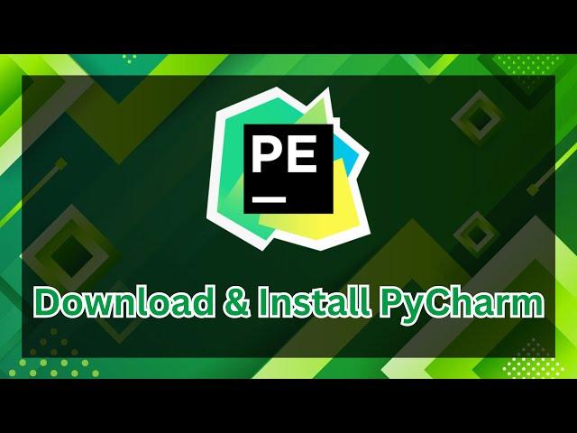 How to Download and Install PyCharm Community Edition on Windows 10/11 (2024 Update)