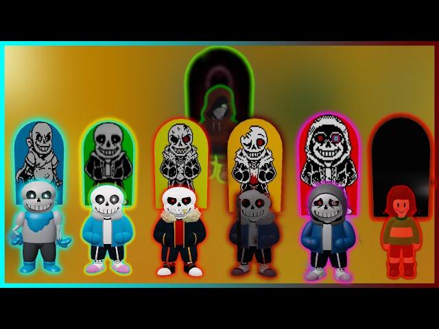 Every Singleplayer Boss | Undertale: Last Corridor | ROBLOX