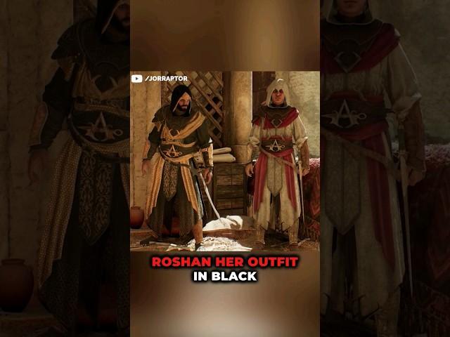 Black And Gold Assassin Outfits In Assassin's Creed Mirage (AC Mirage Master Assassin Pack)
