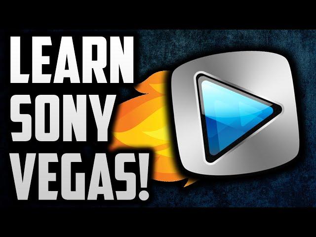 How To Use Sony Vegas Pro 13 For Beginners! Sony Vegas Tutorial!