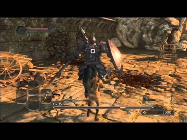 Dark Souls 2 - SL1 no hit playthrough - The Pursuer