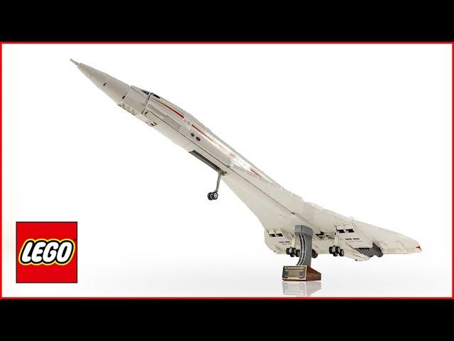 LEGO Icons 10318 Concorde Lego Speed Build - Brick Builder