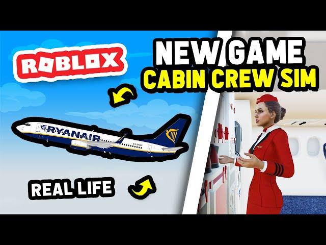 Starting a NEW JOB in The New REALISTIC Cabin Crew Sim Game