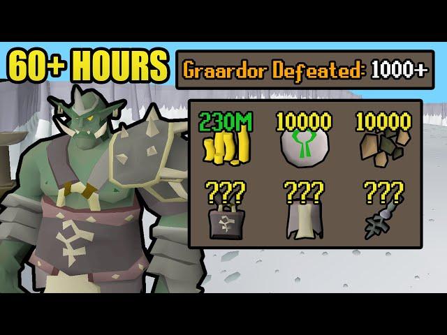 60+ Hours of Bandos With the 6:0 Method | UIM Collection Log Completionist (#42) [OSRS]