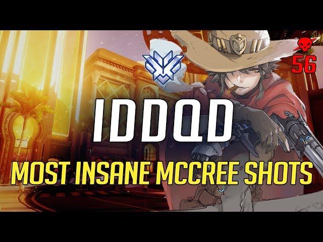 SF iddqd - MOST INSANE MCCREE SHOTS [56 kills on Oasis]